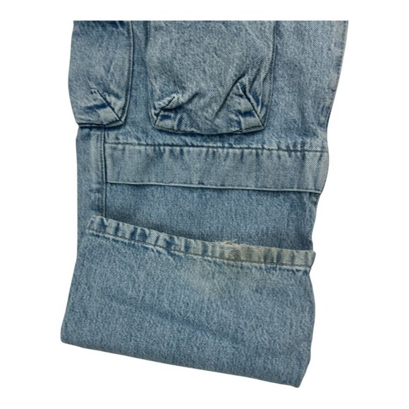 Garage Denim Women's Wide Leg Slouchy Baggy Cargo Jeans | Sz 25 Y2K Streetwear - Picture 15 of 15